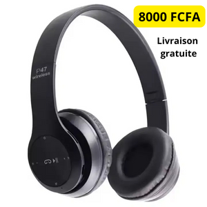 Casque Sans Fil P47 (Noir)