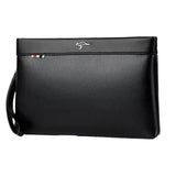 Pochette Homme Élégante en Cuir PU