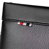 Pochette Homme Élégante en Cuir PU