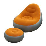 Canapé Gonflable avec Repose-pied - AirRelax Duo