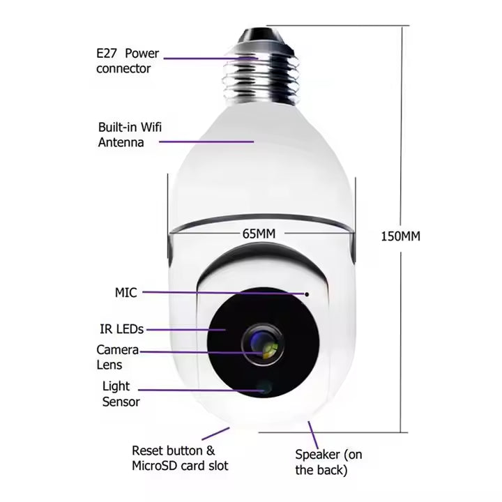 Caméra de surveillance  IP sans fil